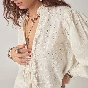 IRENE BLOUSE Blanc Bohème – Maison hotel